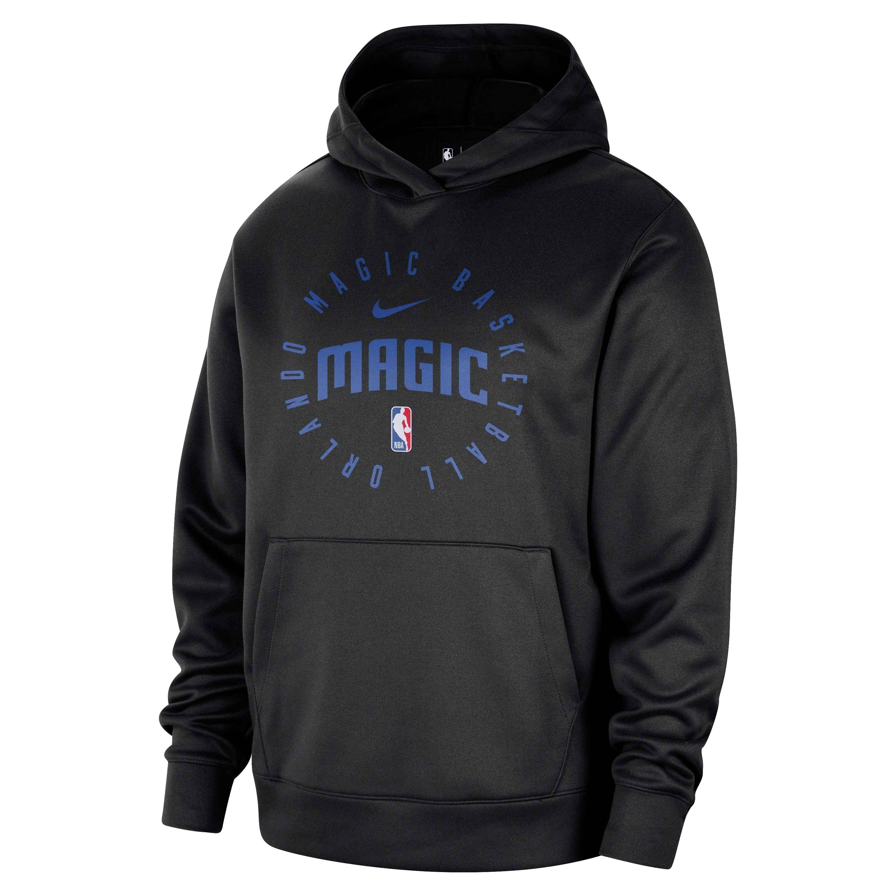 Nike Men's Dri-FIT NBA Orlando Magic Spotlight Pullover Hoodie -Black